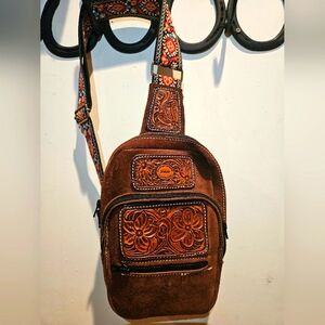 Leather Crossbody Purse